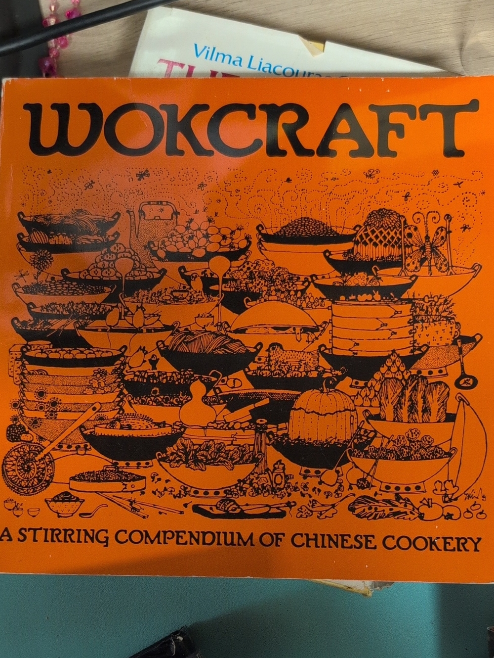 Vintage Wokcraft 1979 Cookbook